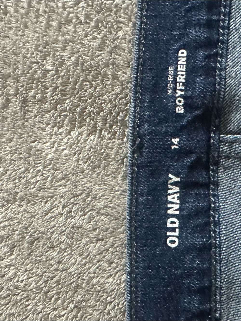 Old Navy Dark Blue Women's Boyfriend Jeans